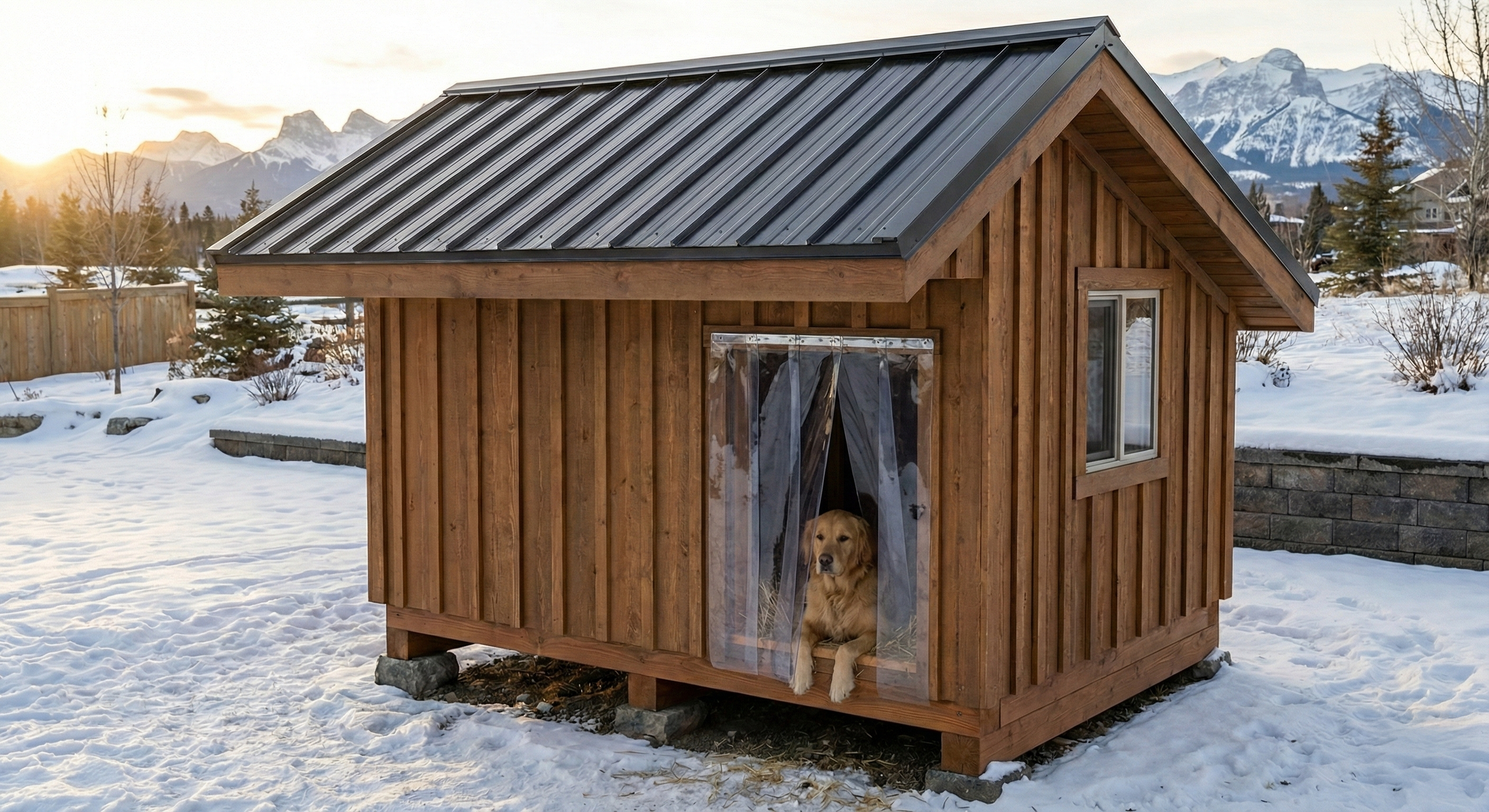 High Quality Dog House - 4x6x6