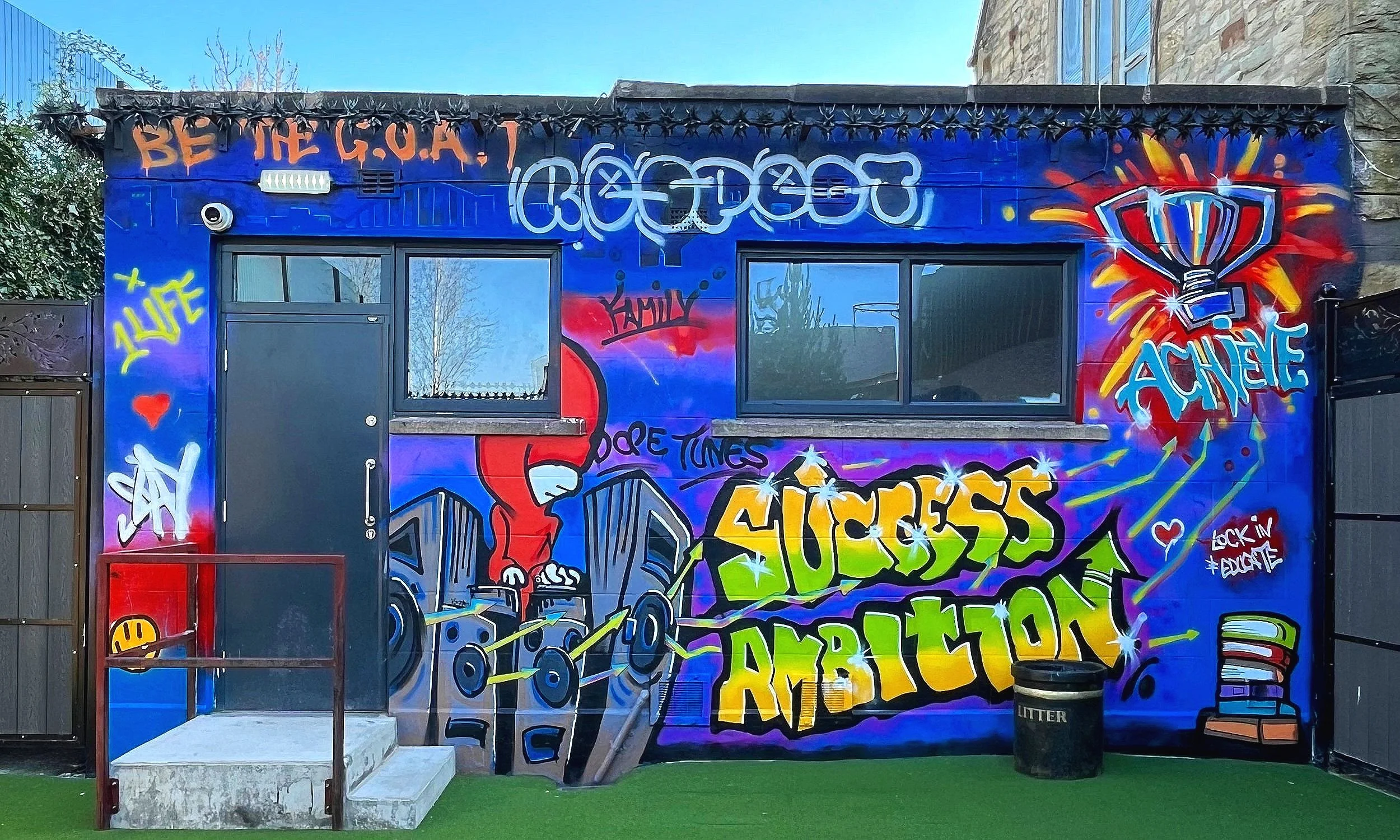 Inspirational Graffiti Wall