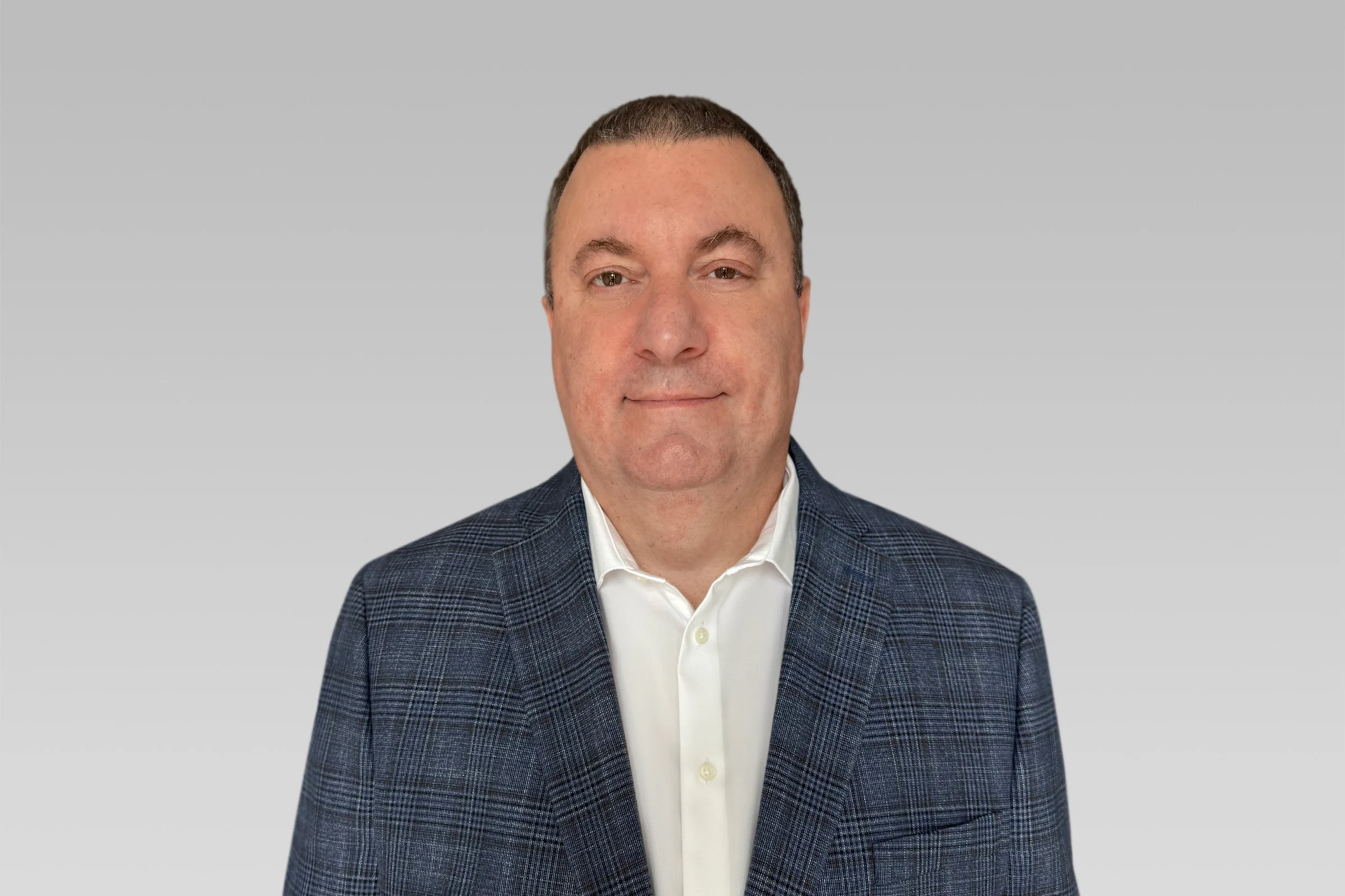 Man in grey suit
