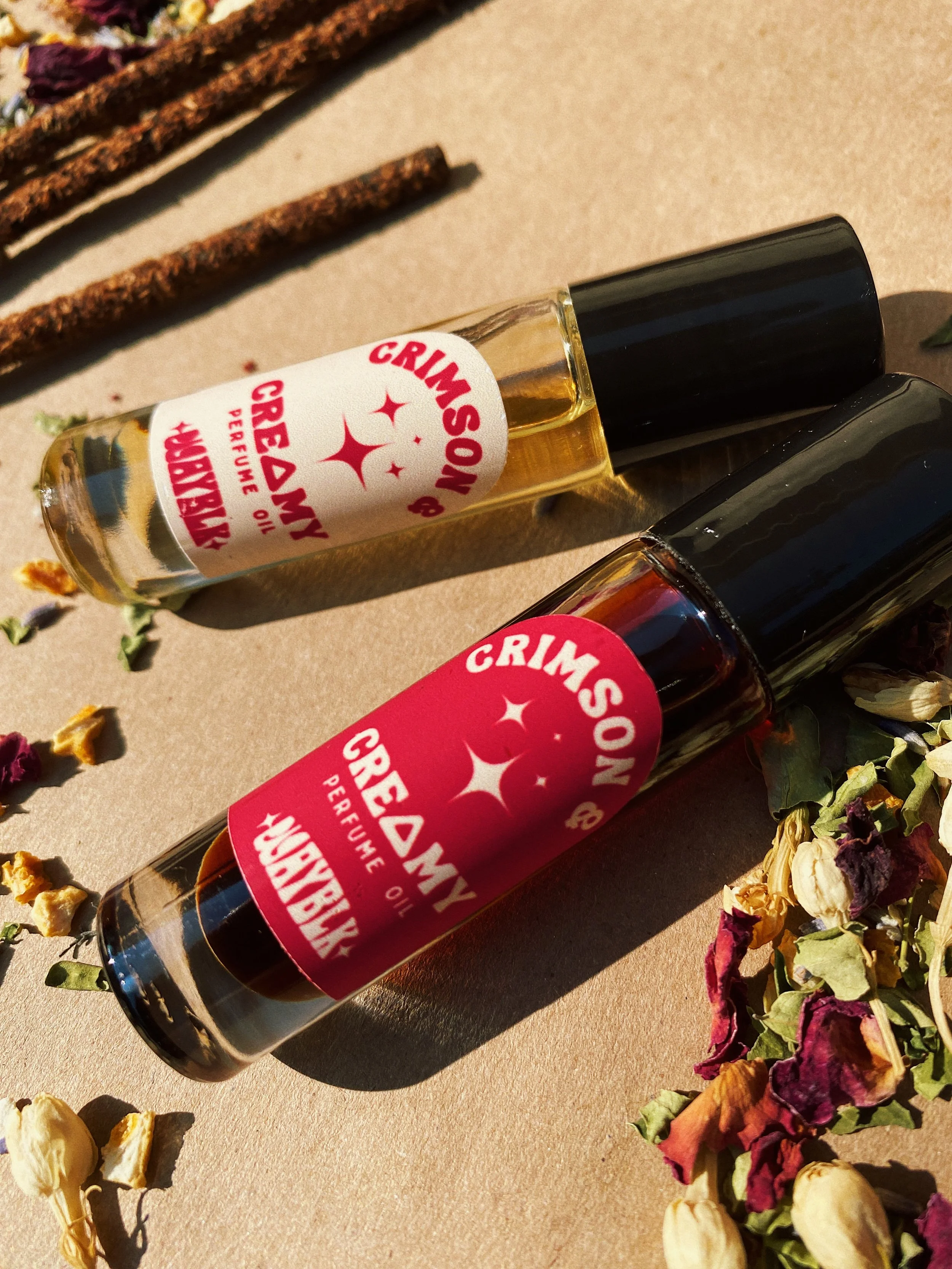 Crimson & Creamy Perfume Oils
