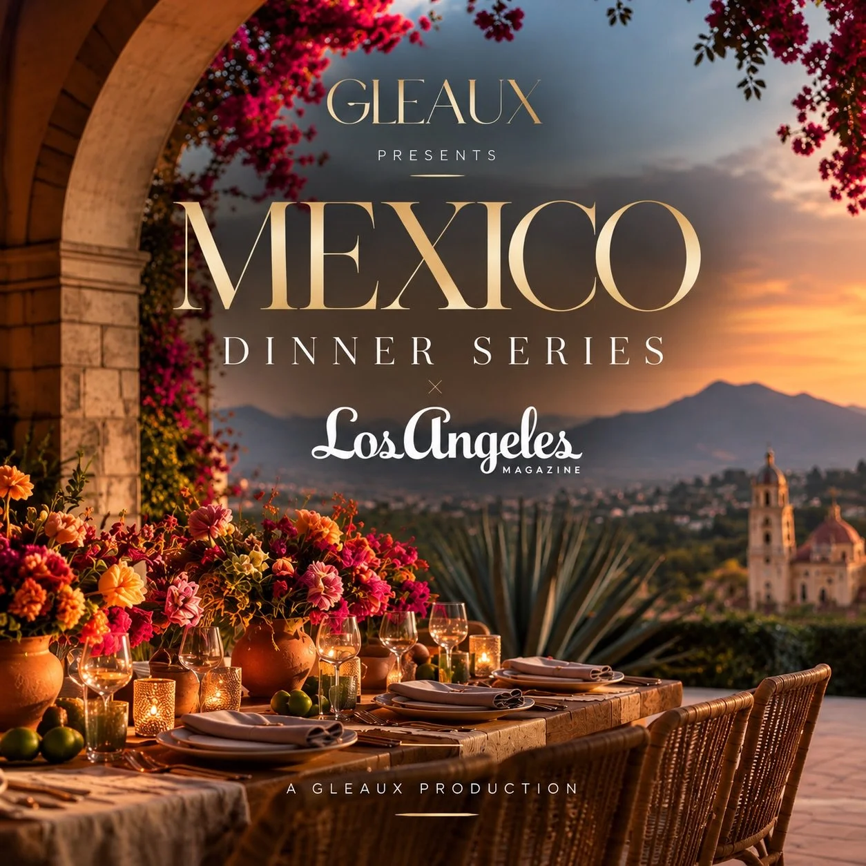 A table can be more than a table. It can be a meeting point for culture, connection and possibility.

For the Mexico Dinner Series with Los Angeles Magazine, I had the pleasure of bringing together an intimate group of leaders, tastemakers and indust