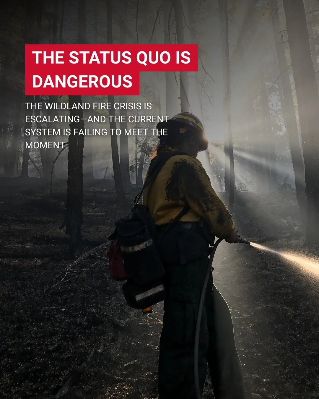 Federal wildland fire reform isn&rsquo;t optional&mdash;it&rsquo;s urgent.

Grassroots Wildland Firefighters is pushing back against the idea that the current system can handle today&rsquo;s wildfire crisis. Fragmented leadership across five agencies