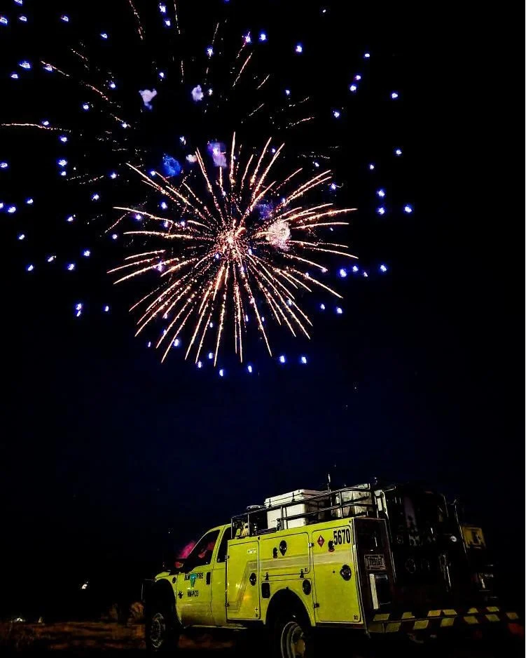 While many celebrate, wildland firefighters are out on the line this 4th of July&mdash;protecting our communities, our public lands, and each other. Thank you to every crew member working today. 

Please do your part: obey local fire restrictions and