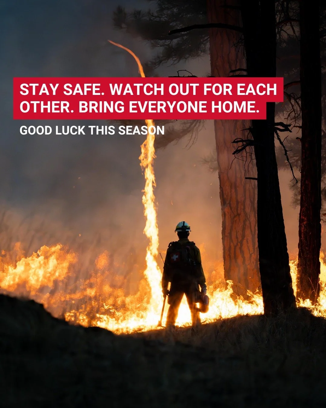With the Southwest and Southeast seasons kicking off, crews across the country are heading onto the fireline. To all of you: stay sharp, watch out for each other, and bring everyone home.

We know the long days, the hard work, and the risks you face.