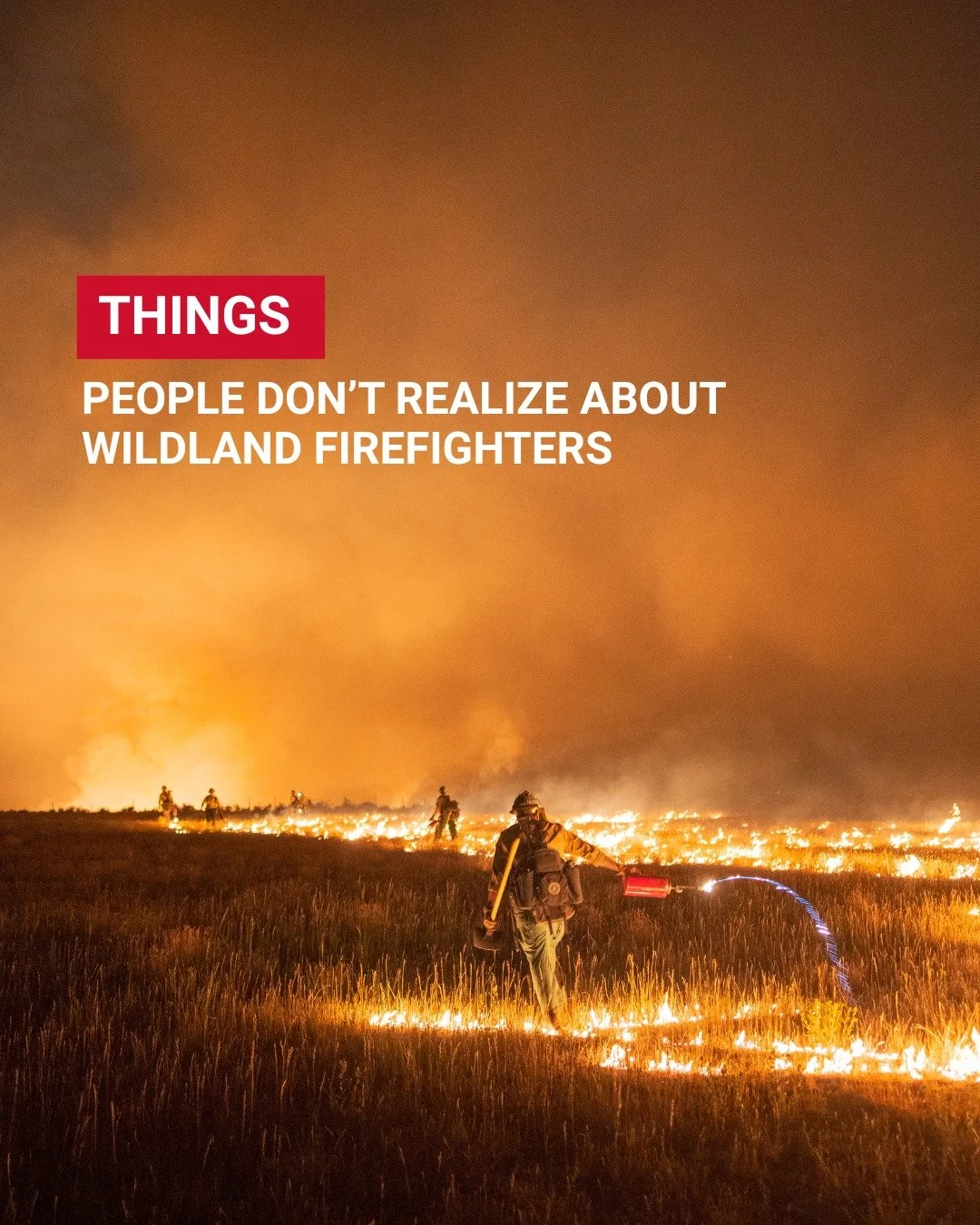 Wildland firefighting is one of the most physically demanding jobs in the country, but many people don't know what the work actually looks like. What's something you wish more people understood about the profession? 
_
📷: National Interagency Fire C