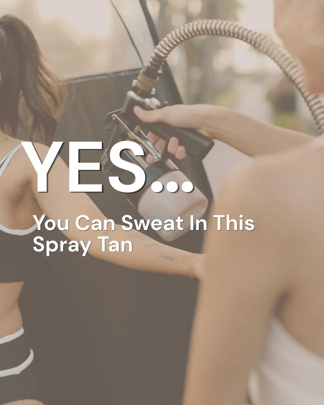 Summer heat doesn&rsquo;t mean sacrificing your glow ☀️

Our sweat-resistant spray tan solution is designed to help your tan hold up beautifully through:
✔️ Humidity
✔️ Gym sessions
✔️ Busy schedules
✔️ Summer activities
✔️ Vacations &amp; events

If