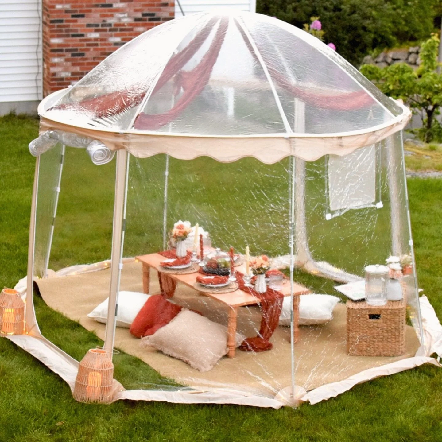 Picnic magic. Rain or shine ☔️🌧️🌈🌦️☀️ It&rsquo;s perfect for cooler days, unexpected weather, or just that extra touch of whimsy.