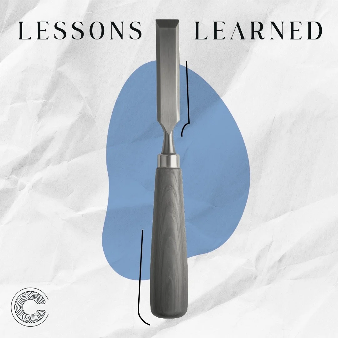 As we enter into the last week of Term 1, I took a few minutes to reflect &amp; write down a few of the key lessons I&rsquo;ve learned in my first few months as a full-time woodworking student (linked in my bio). Looking forward to carrying these tea