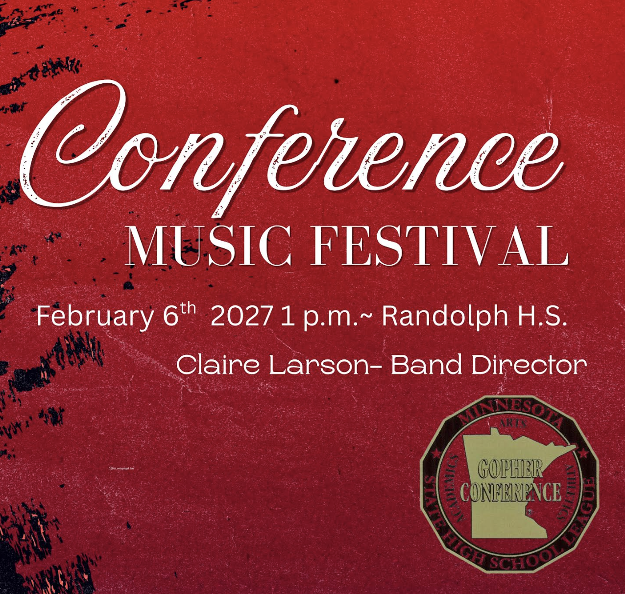 Gopher Conference Music Festival - Claire Larson, guest conductor