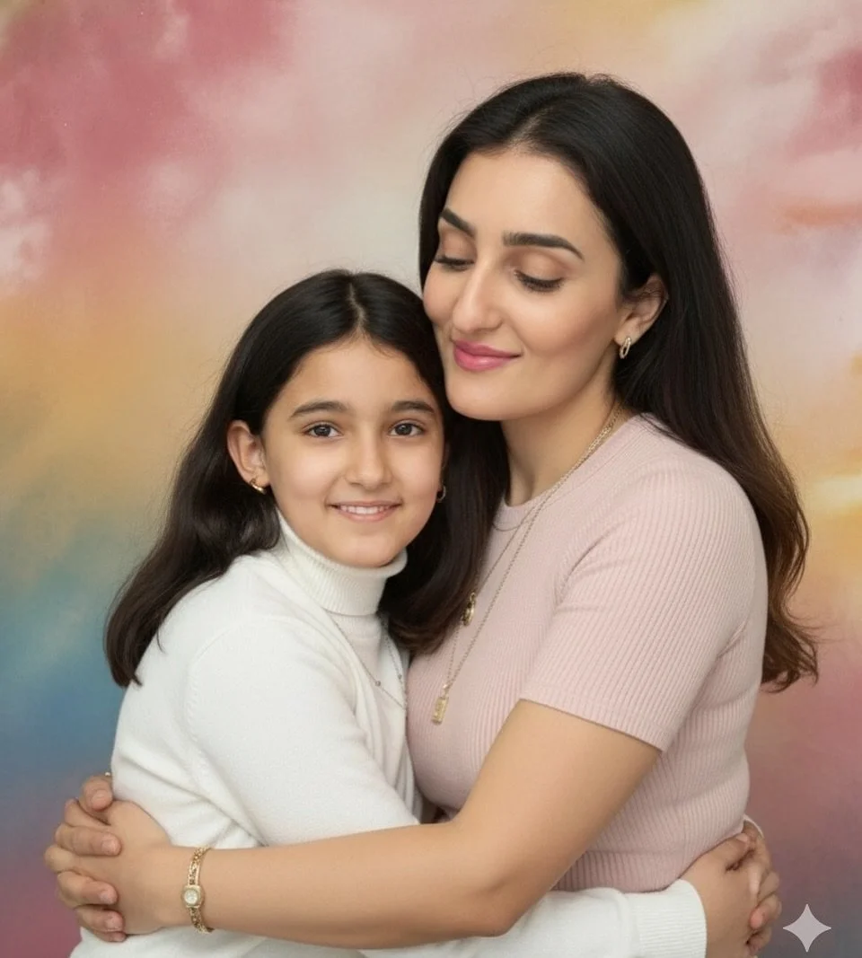 Lis &ccedil;a,
Cette petite fille dans mes bras&hellip; c&rsquo;est moi.
Celle qui a perdu sa maman &agrave; 15 ans,
et dont le papa est parti refaire sa vie au m&ecirc;me moment.

Elle a avanc&eacute; malgr&eacute; tout,
portant un poids qu&rsquo;au