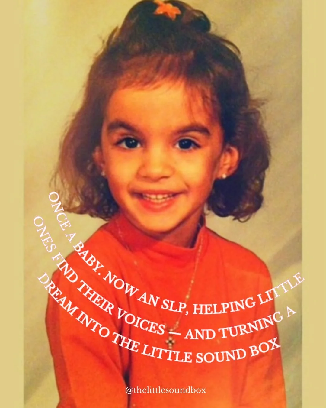 We were once the babies&hellip; now we&rsquo;re the speech language professionals helping yours! 💗

Every SLP started somewhere, and today we get to support little ones as they grow, learn, and find their voice.

If your child needs support with spe