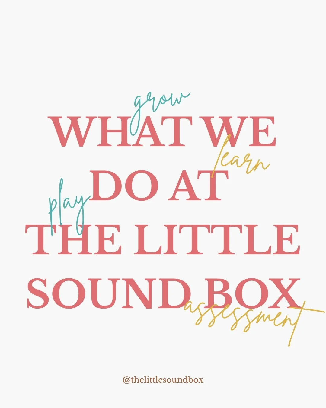 At The Little Sound Box, we provide personalized speech therapy designed around your child&rsquo;s unique needs. Our services include screenings, evaluations, individualized treatment, and parent education to help support communication growth every s