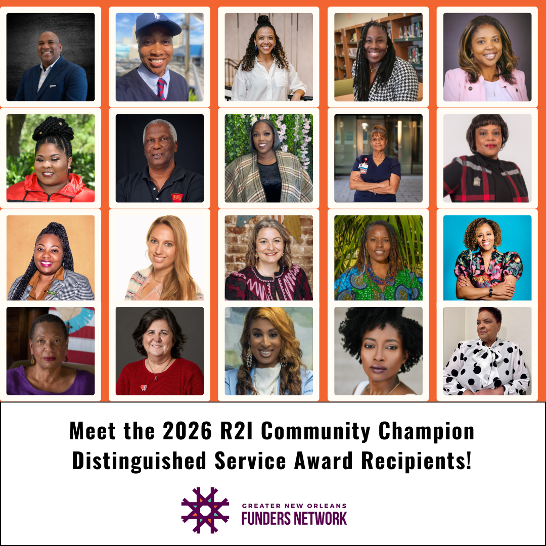 Meet the 2026 R2I Community Champion Distinguished Service Award Recipients!