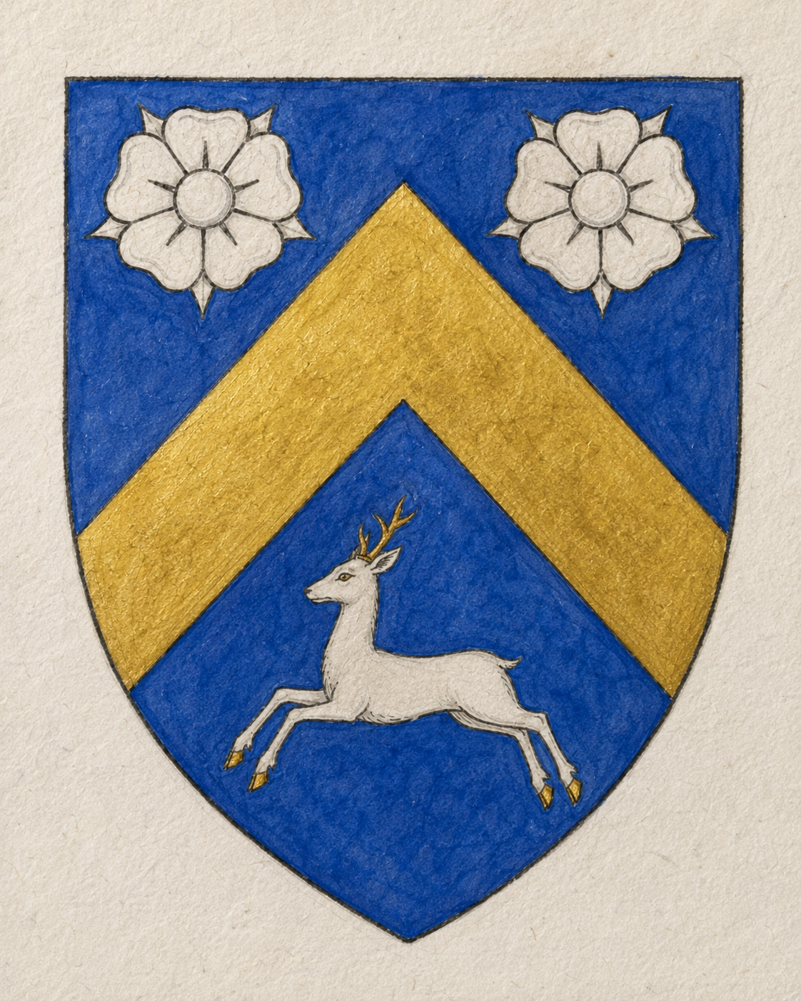 Blason de référence ayant servi d'inspiration pour les gravures des boutons de manchette Marc-Antoine de la maison O Marès