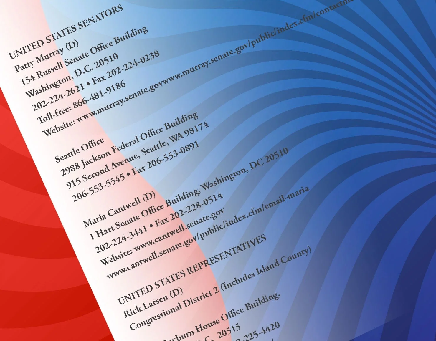 Important People to Contact – Your Representatives and More