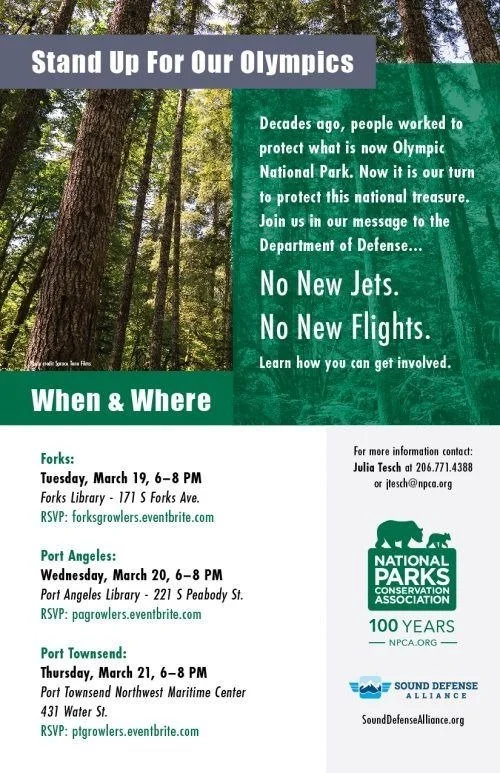 You’re Invited: Help Protect Olympic National Park from Jet Noise