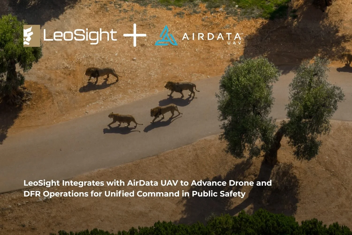 LeoSight Integrates with AirData UAV to Advance Drone and DFR Operations for Unified Command in Public Safety