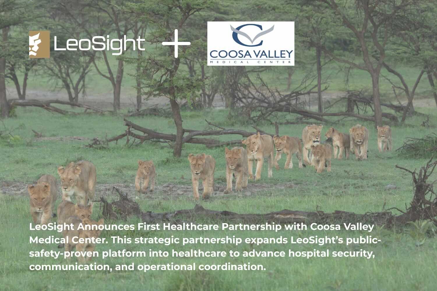 LeoSight Announces First Healthcare Partnership with Coosa Valley Medical Center