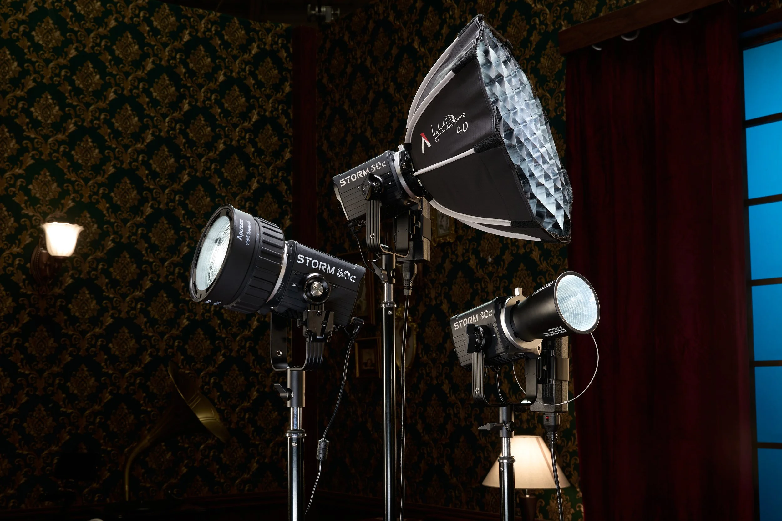 Aputure STORM 80c 3-Light Kit