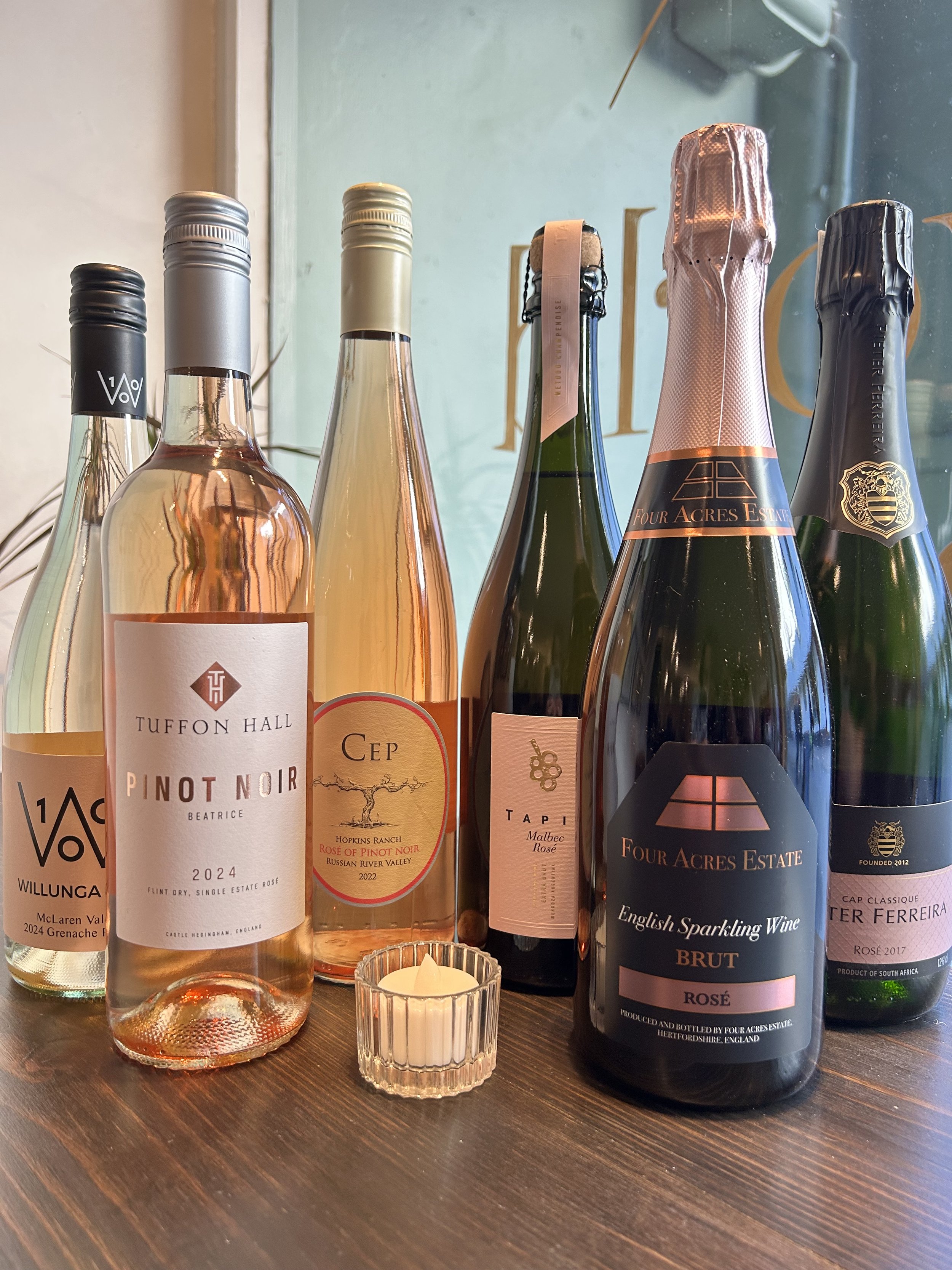 Bubbles & Blush Wine Tasting