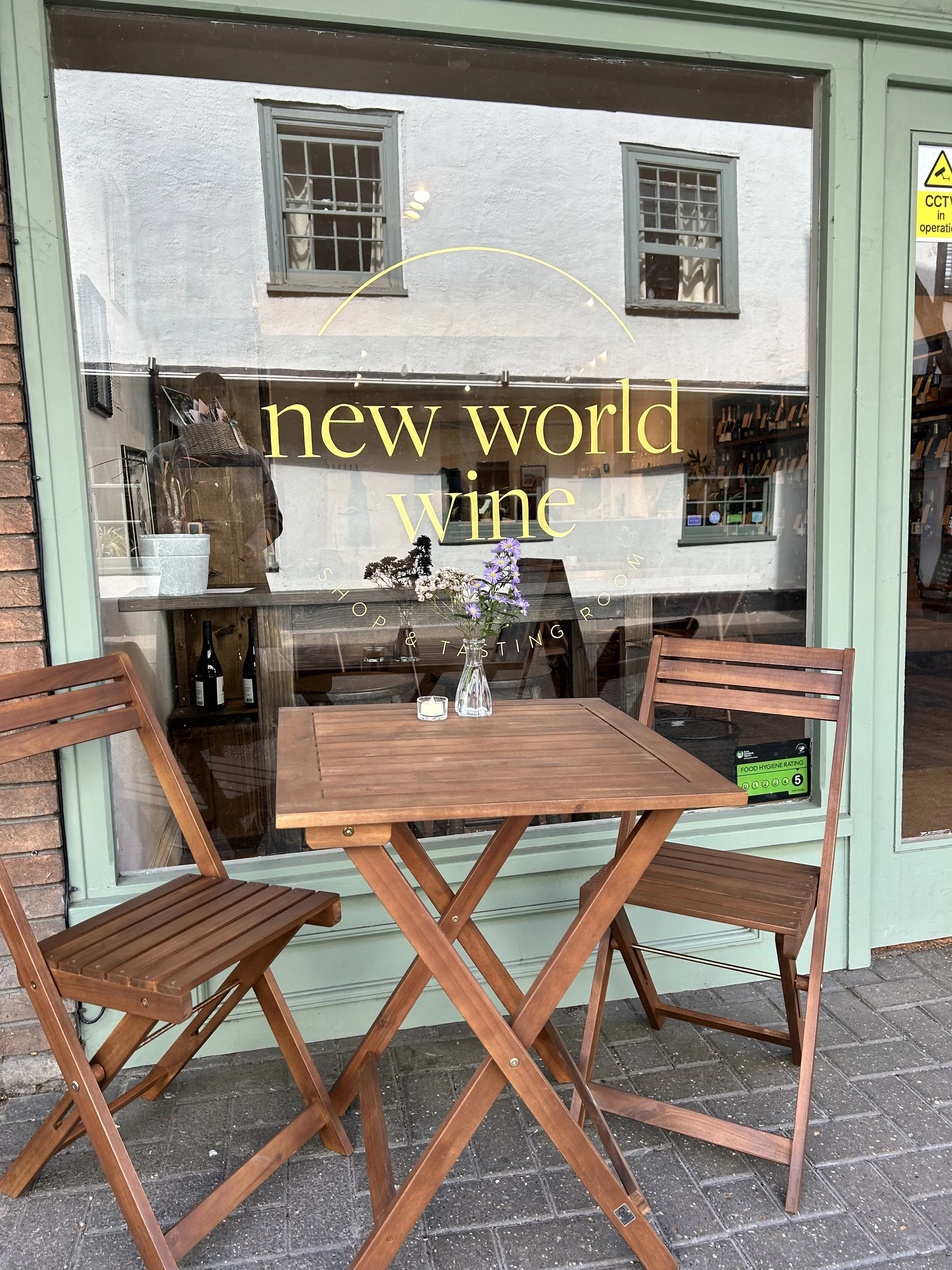 Outdoor seating