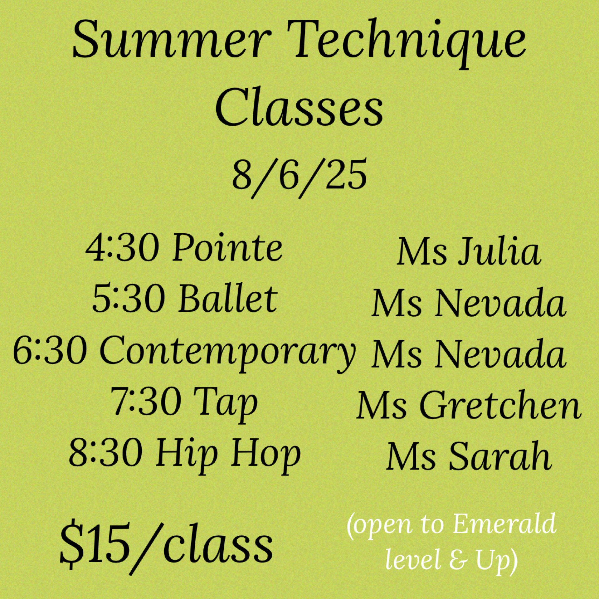 Summer Dance