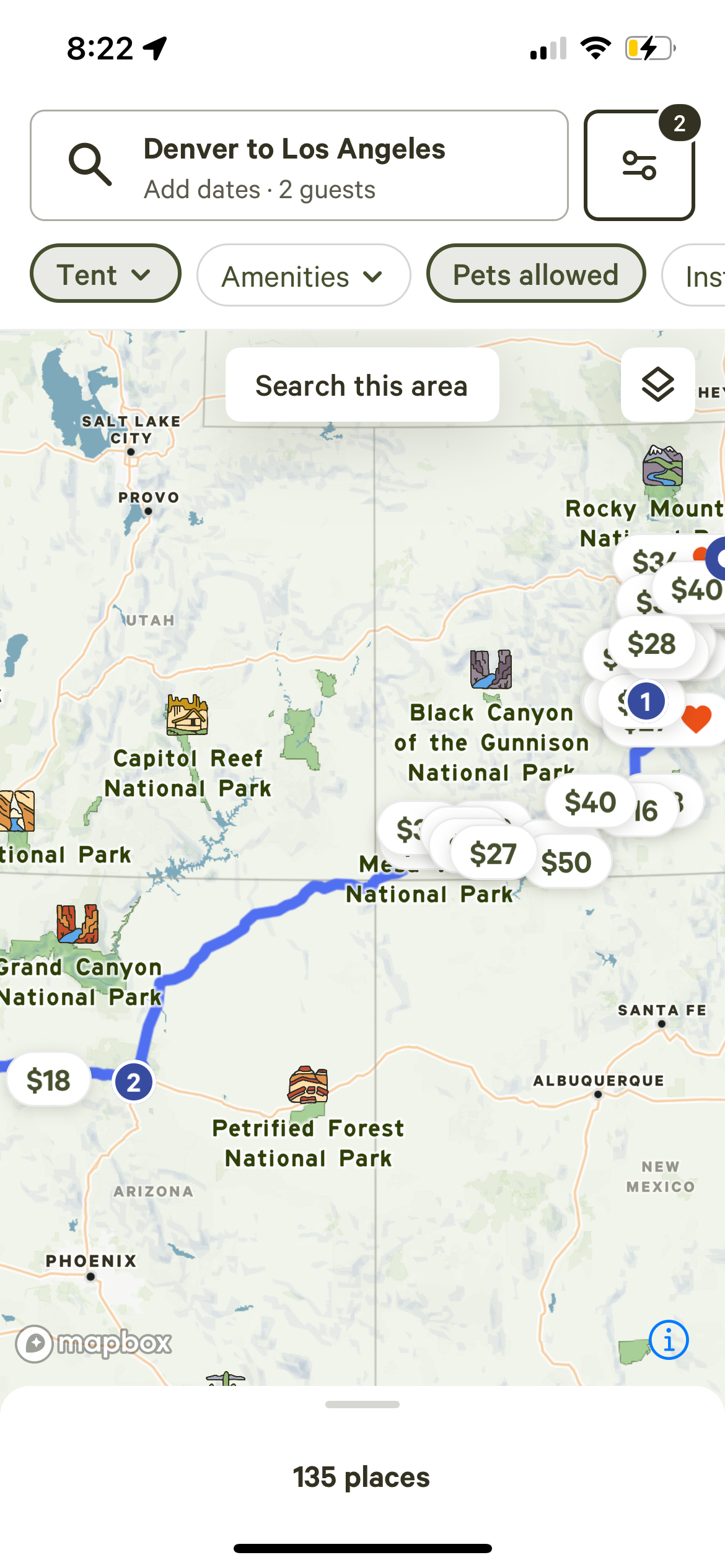 Salida, CO to Flagstaff, AZ
