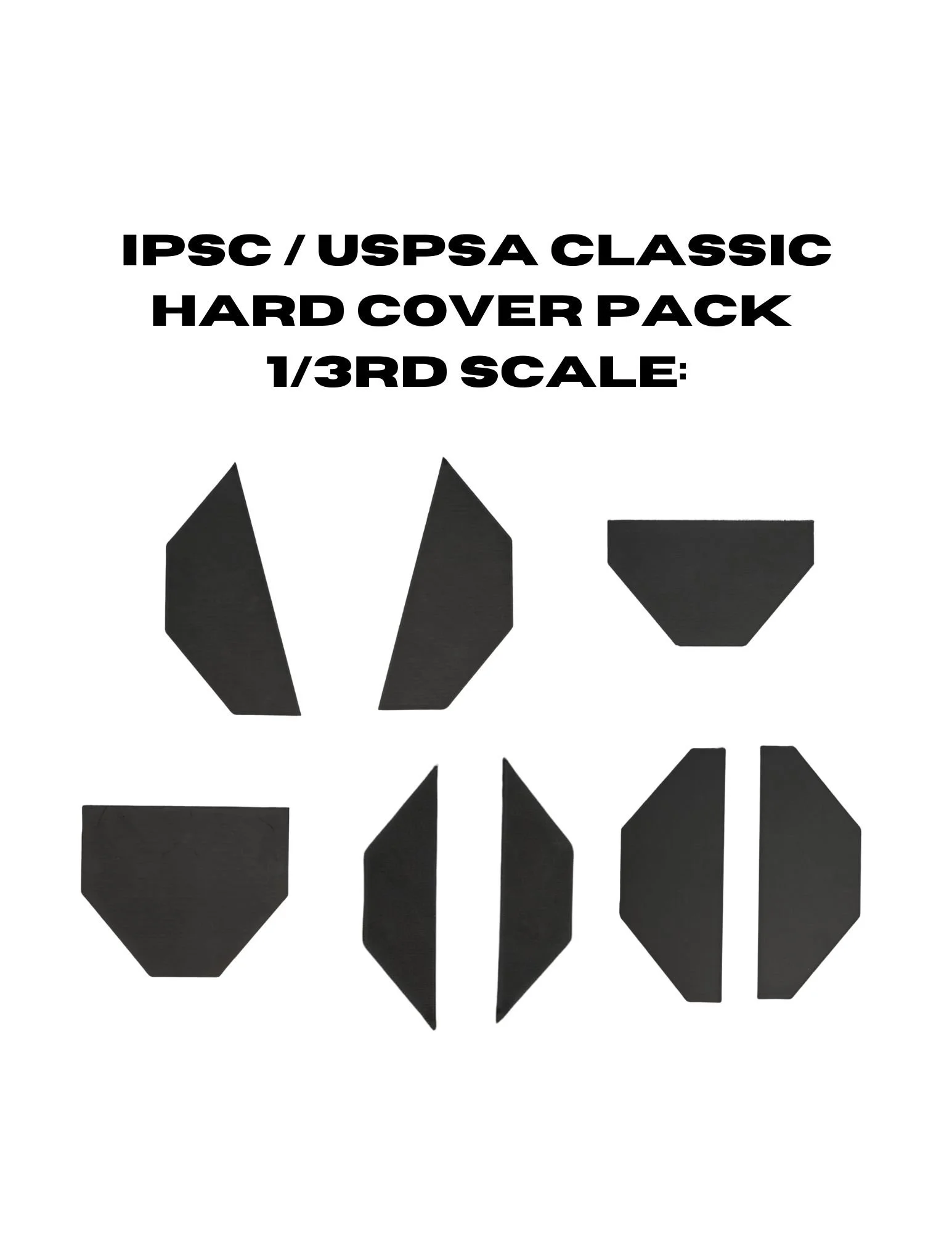 Hard Cover Bundle - IPSC/USPSA Classic - 1/3 Scale