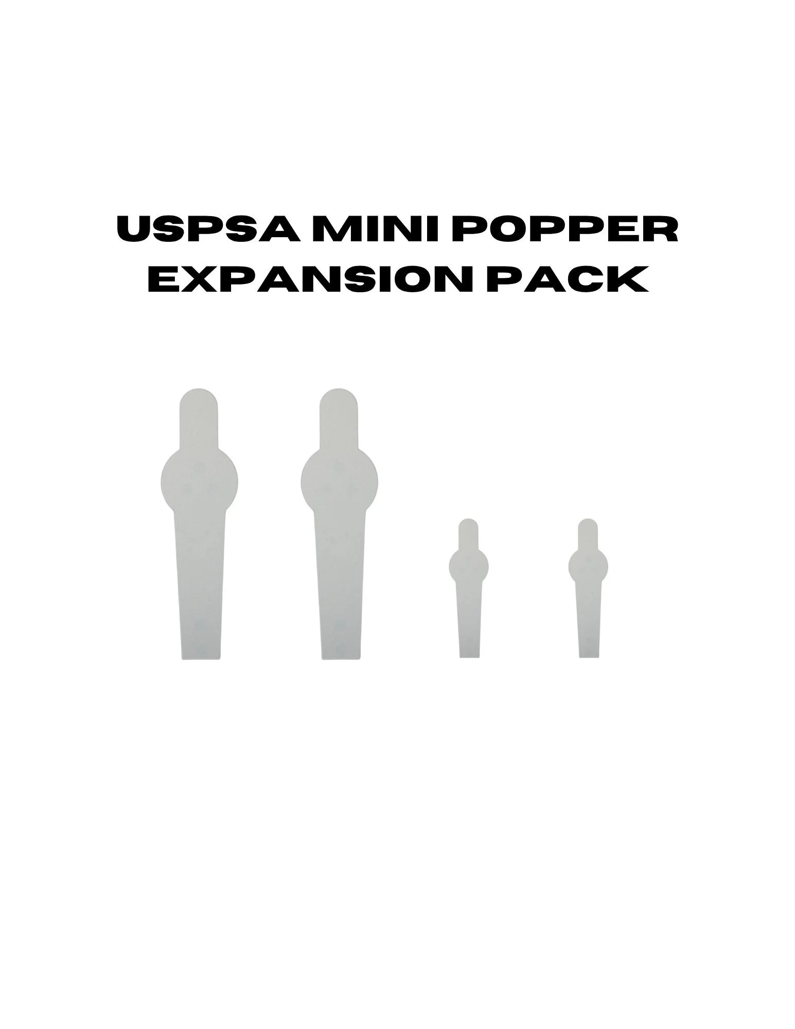 USPSA Mini Popper Expansion Pack
