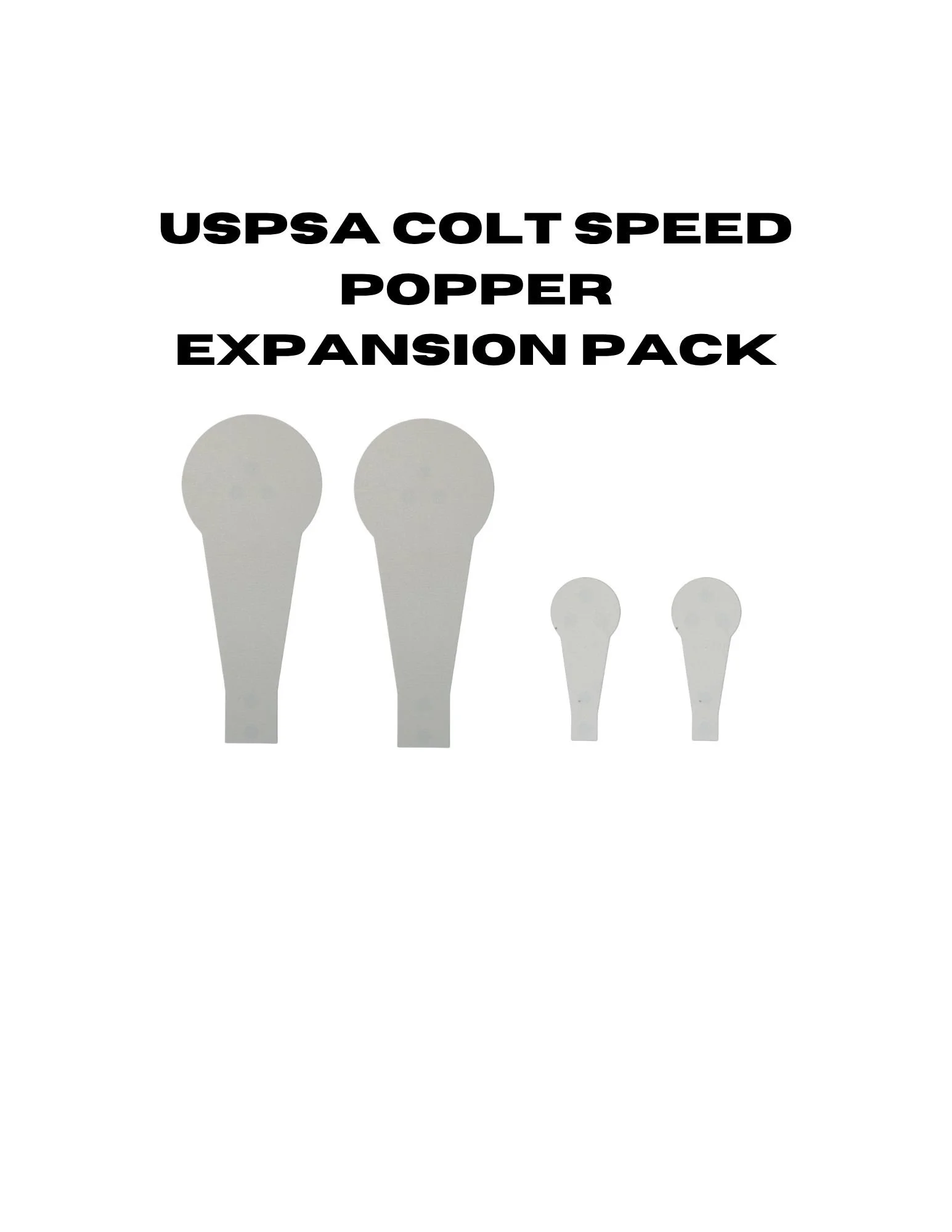 USPSA Colt Speed Popper Expansion Pack