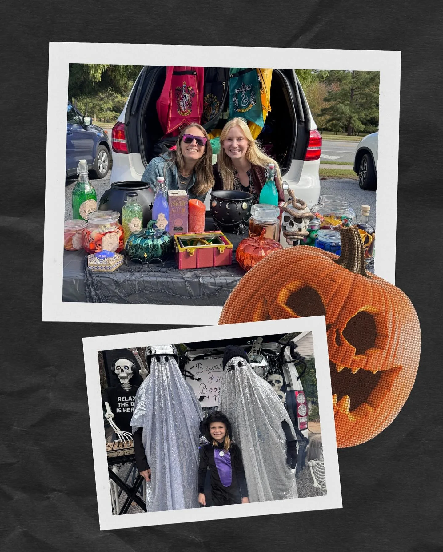 We had a spooktacular time celebrating Halloween with friends and family at our annual Trunk or Treat! 🎃 Huge shoutout to all the parents, grandparents, and teachers who made the day magical! 🧙