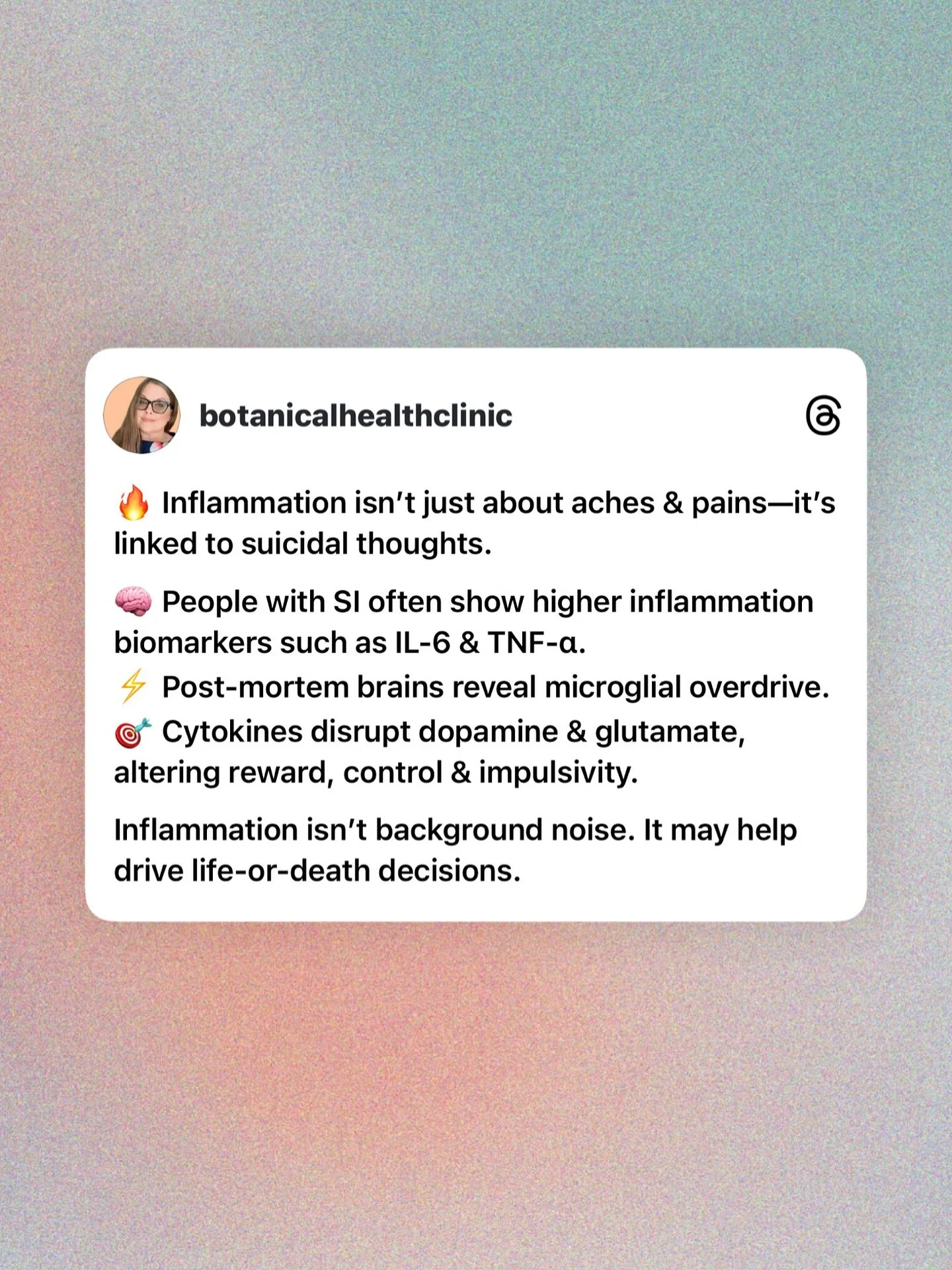 What if part of what you&rsquo;re experiencing is due to extreme inflammation? 

And what if I told you we could fix that? Drop a &lsquo;🔥&rsquo; or send me a DM so we can talk about the HOW!