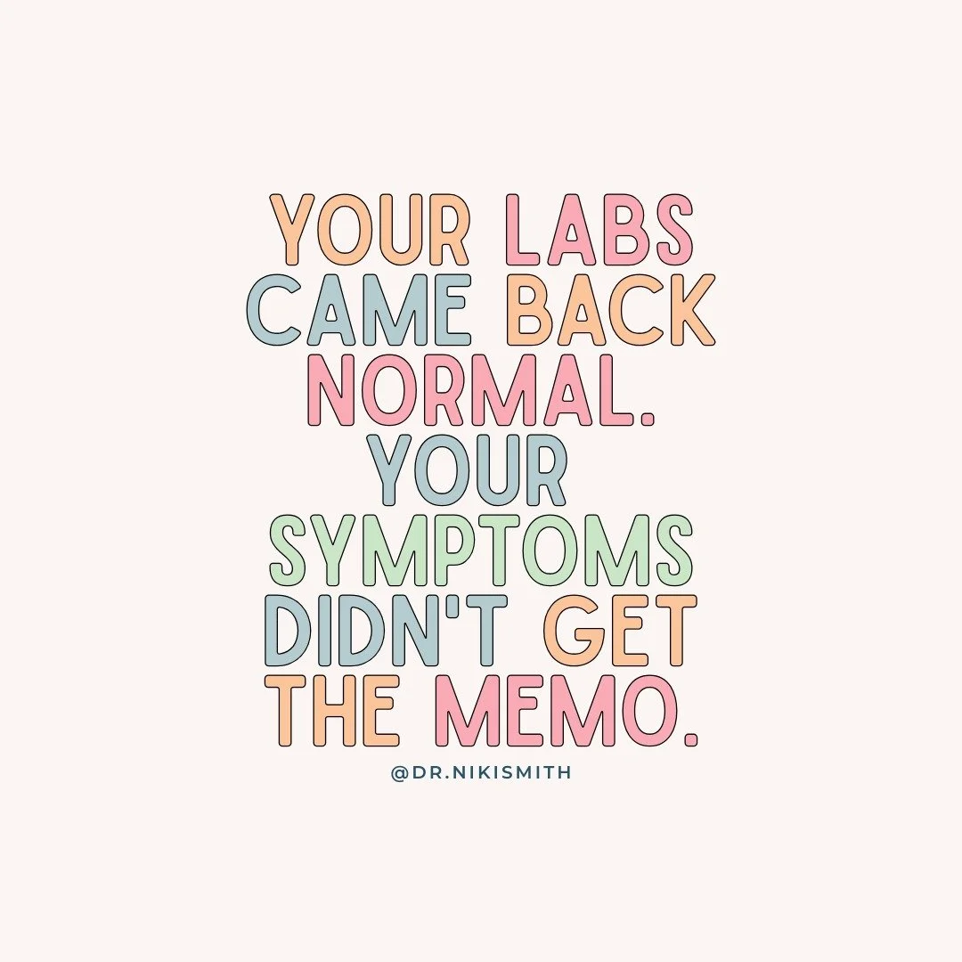 Everything looks normal" is one of the most frustrating things to hear when you know something is wrong. Your body isn't lying. Sometimes you just need someone who knows where to look. 👀

#HolisticHealth #NaturalHealth #WellnessJourney #HealthC