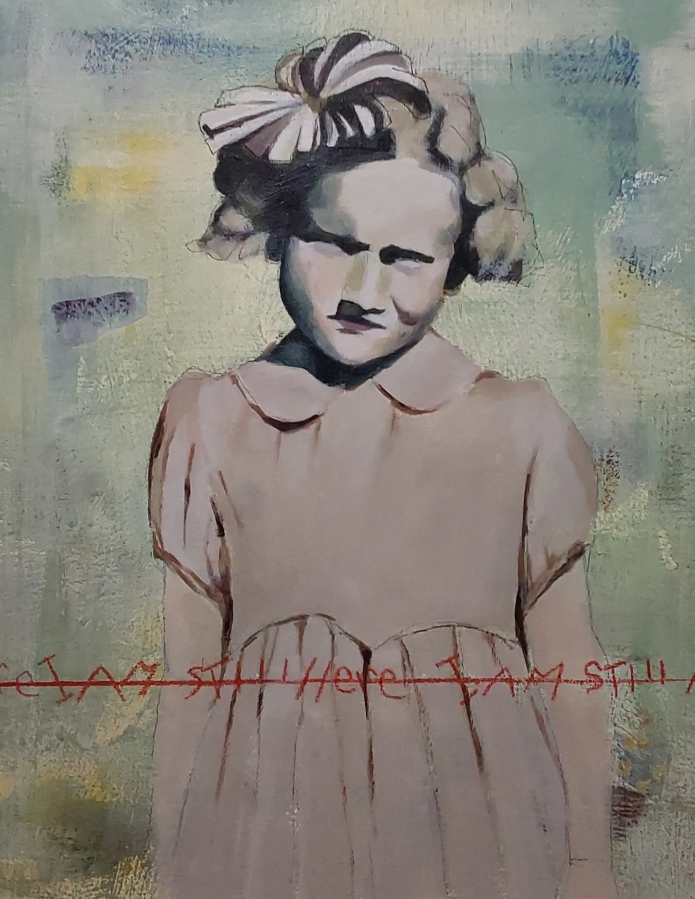 She is Still Here
Acrylic and Mixed Media on Canvas
14"X16"
2022
SOLD