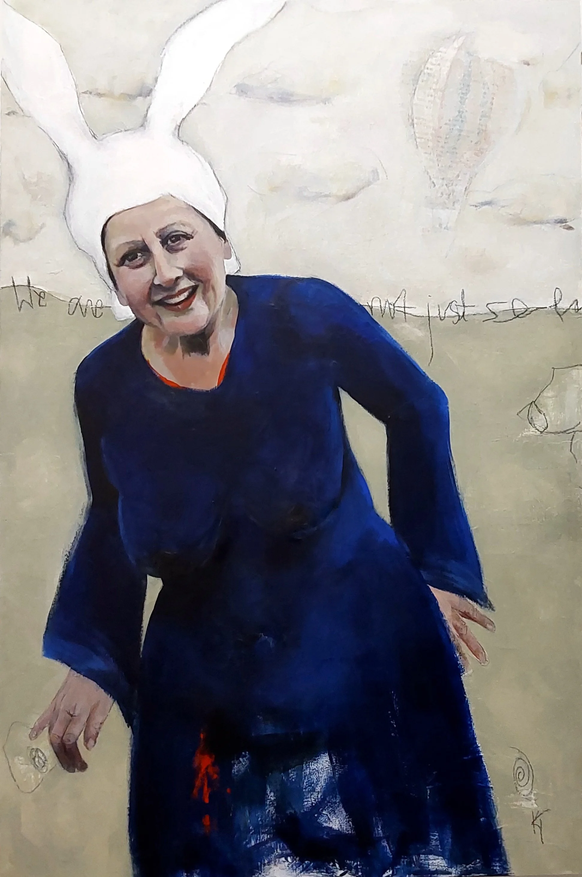 Curiosity
Mixed media on cradled panel
36” X 24”
2024