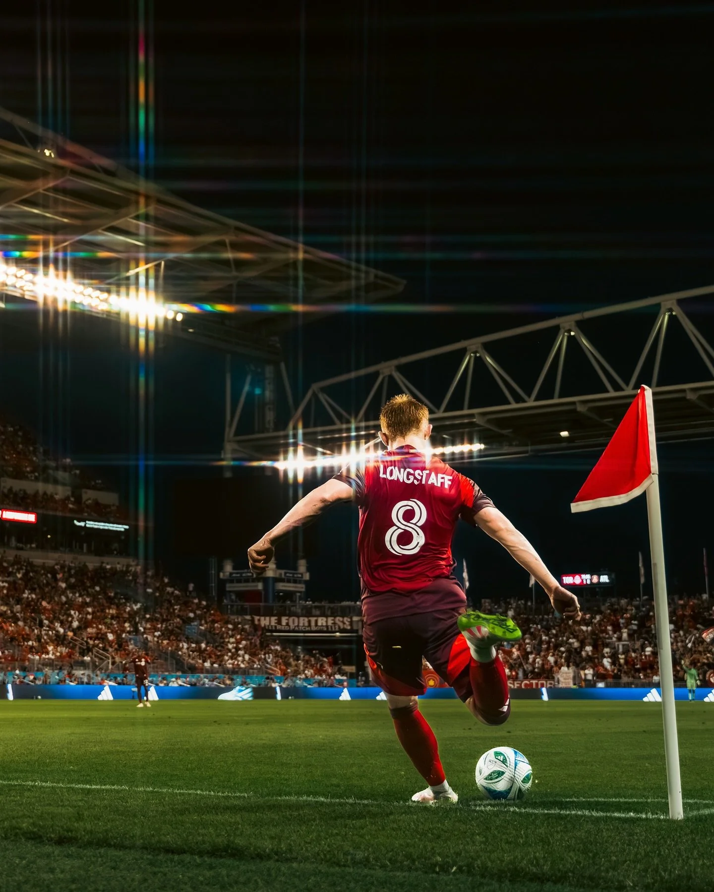 From last night&rsquo;s @torontofc game ✨📸
Shot for @darbymag 📷