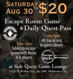 Table Top Escape Game w/