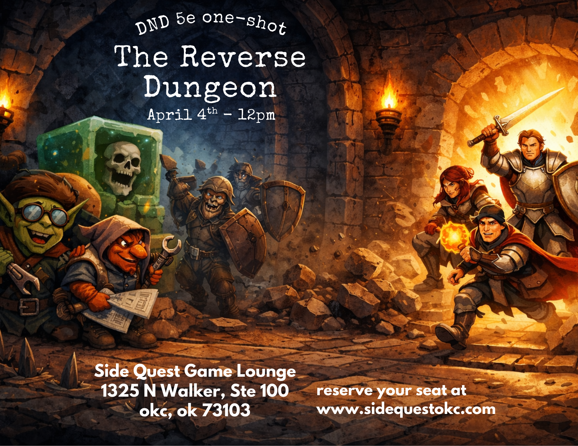 The Reverse Dungeon w/ Laura