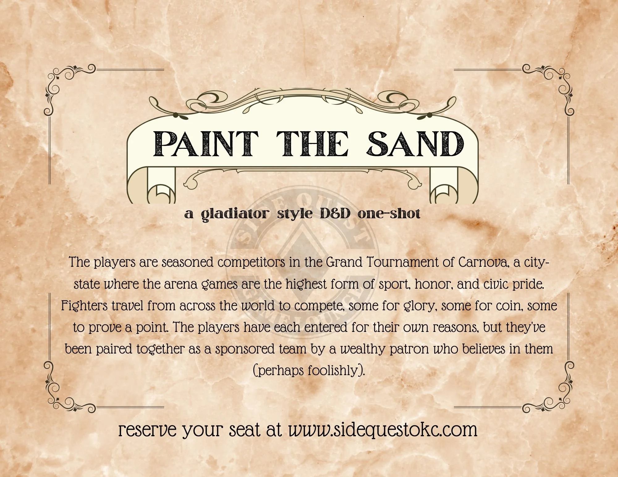 Paint the Sand w/ Laura 