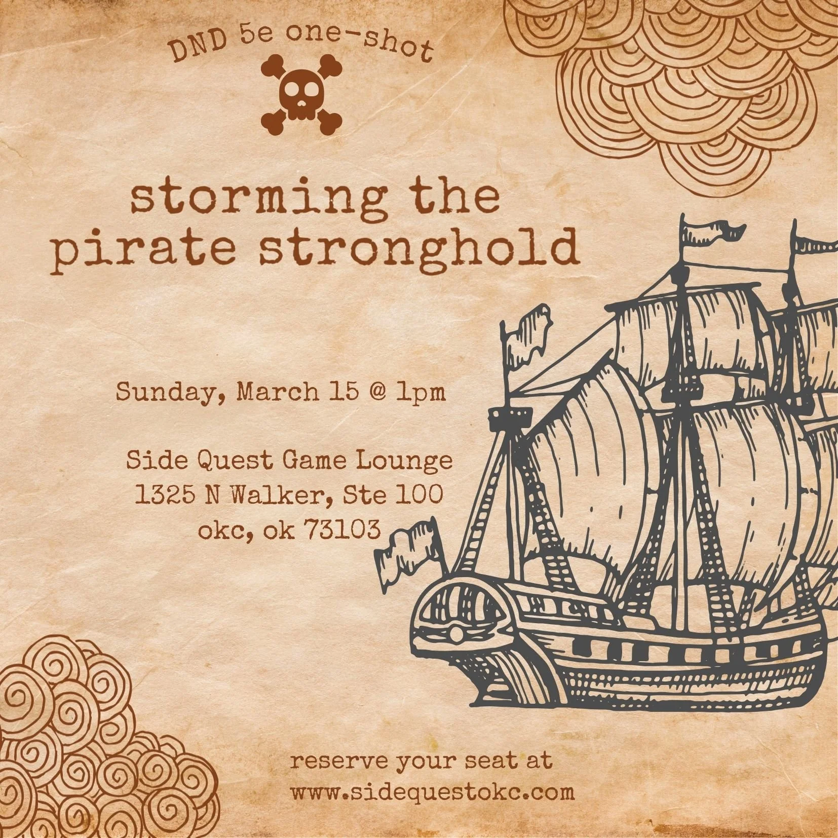 3/15 Storming the Pirate Stronghold w/ Laura