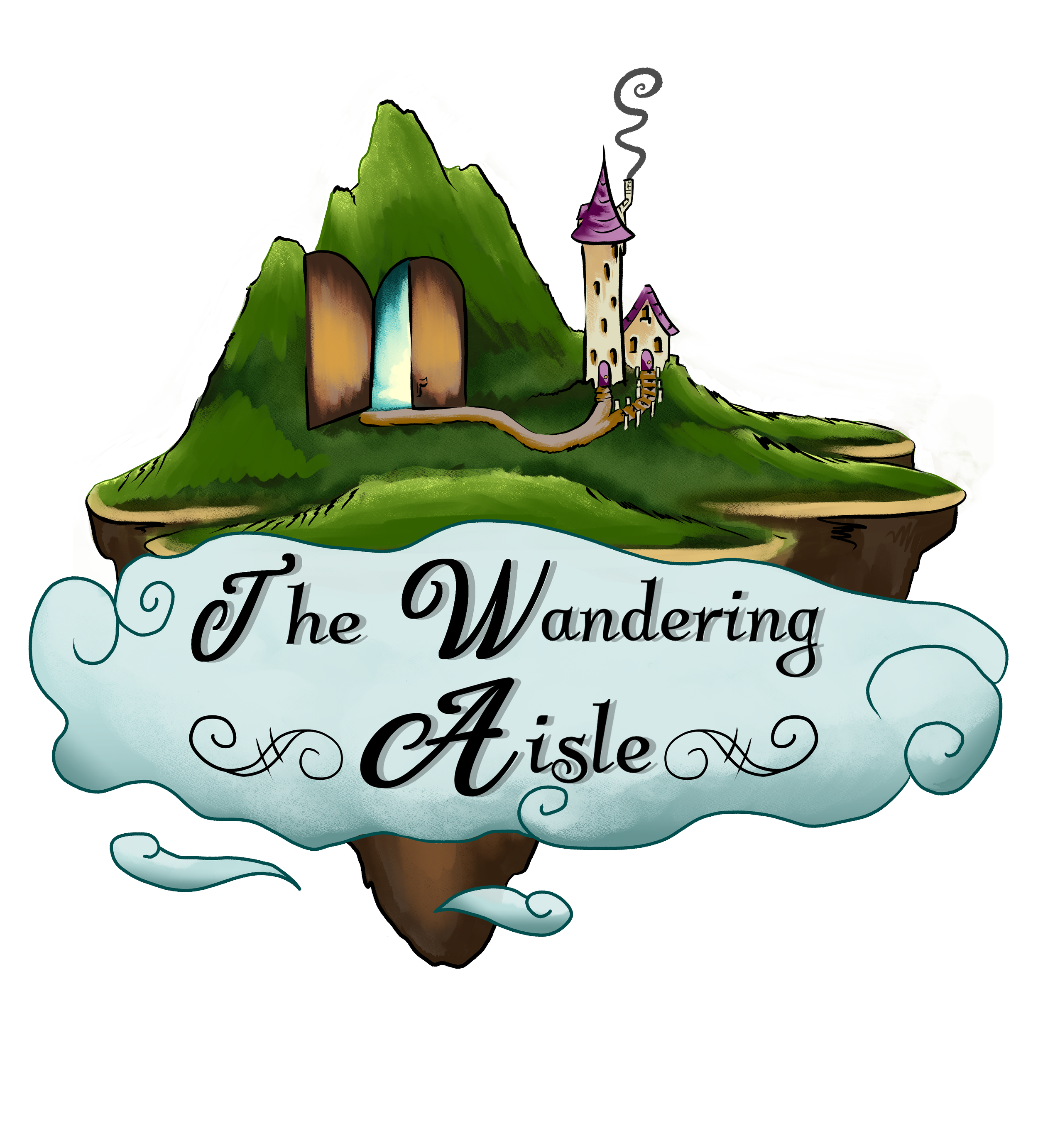 Final render of my logo. Done by me with my art brand, Sea Panda Art