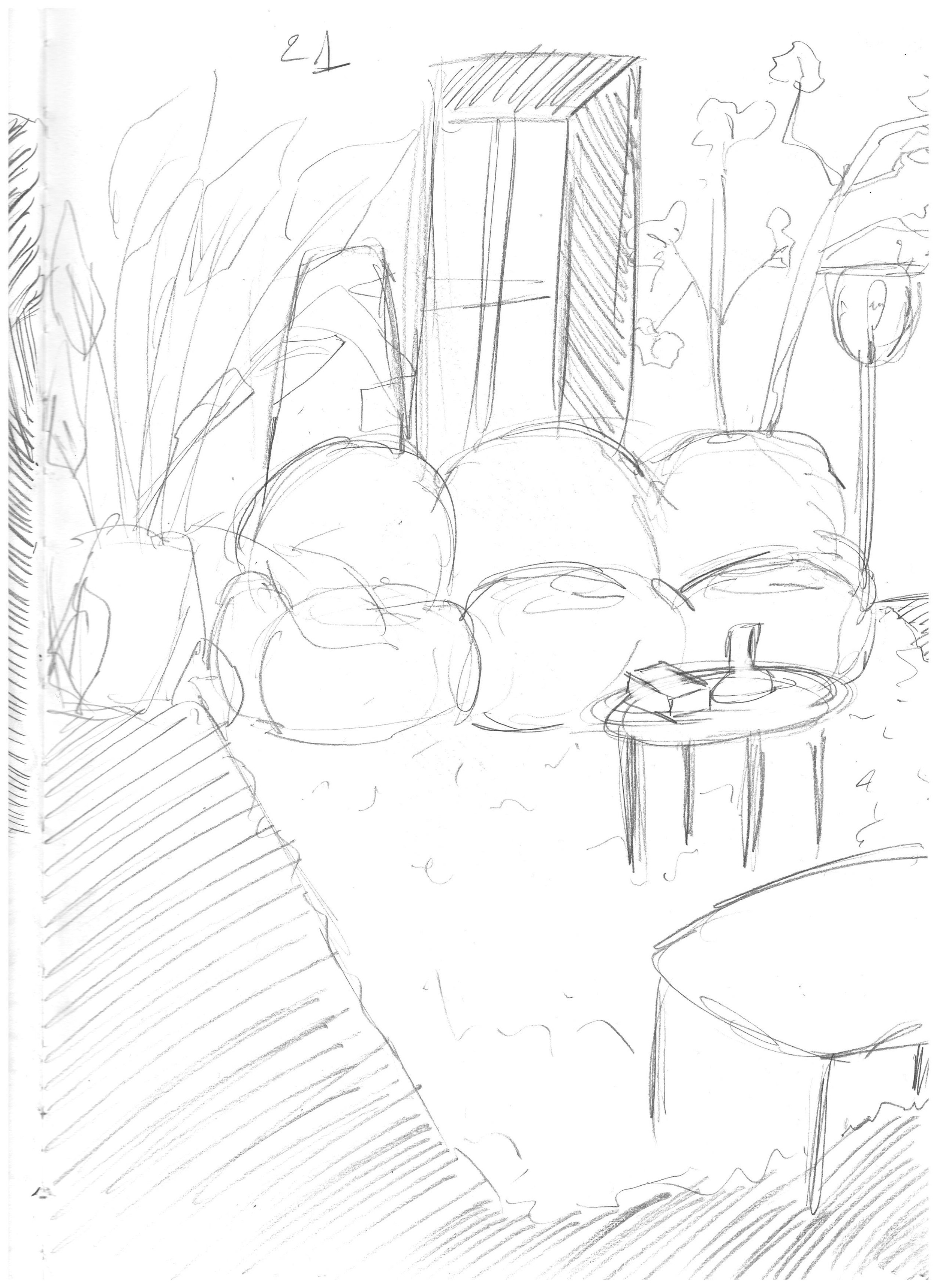 Croquis d'observation pour un devoir 2/2 | juin 2023