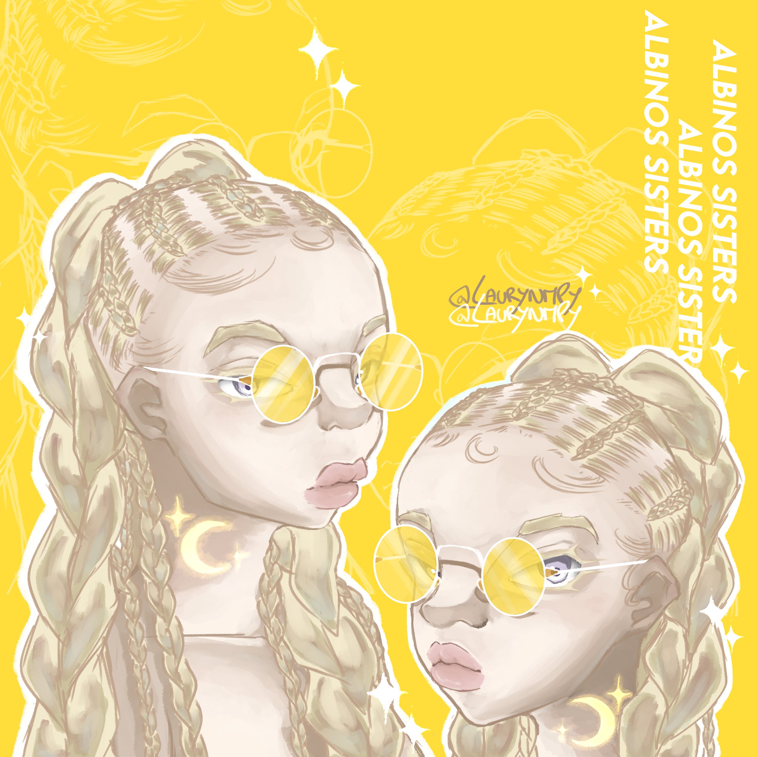Albinos Sisters (tablette graphique) |
mars 2025