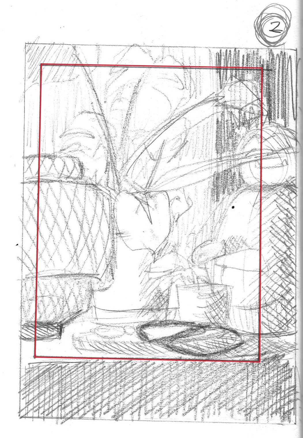 Croquis d'observation à partir d'une photo 2/4 | février 2024