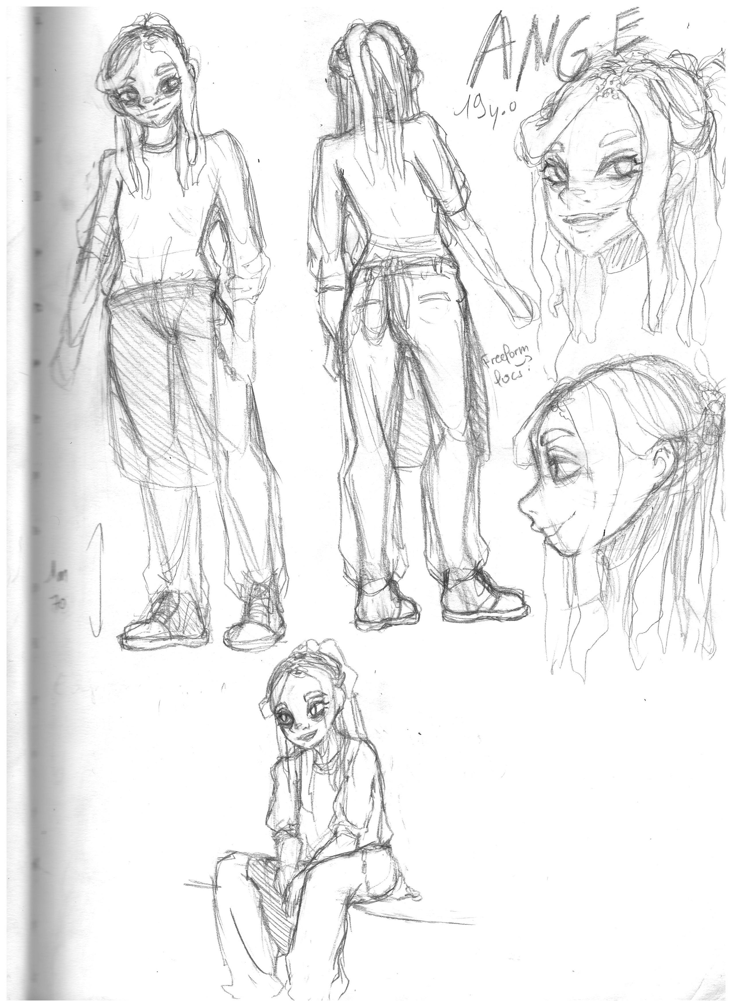 Character sheet pour un devoir sur la création de personnage 2/2 | février 2025