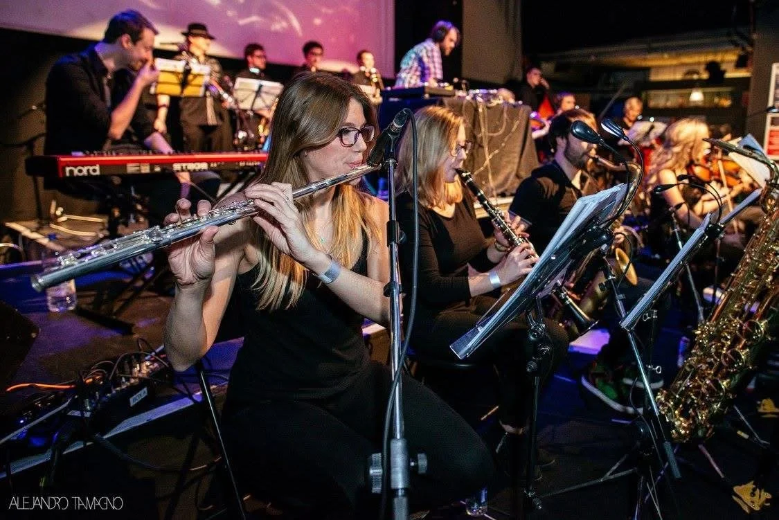 Lucy Mitchell - Founder UK Choir of the year - national amateur choral competition london with symphonica and mr switch