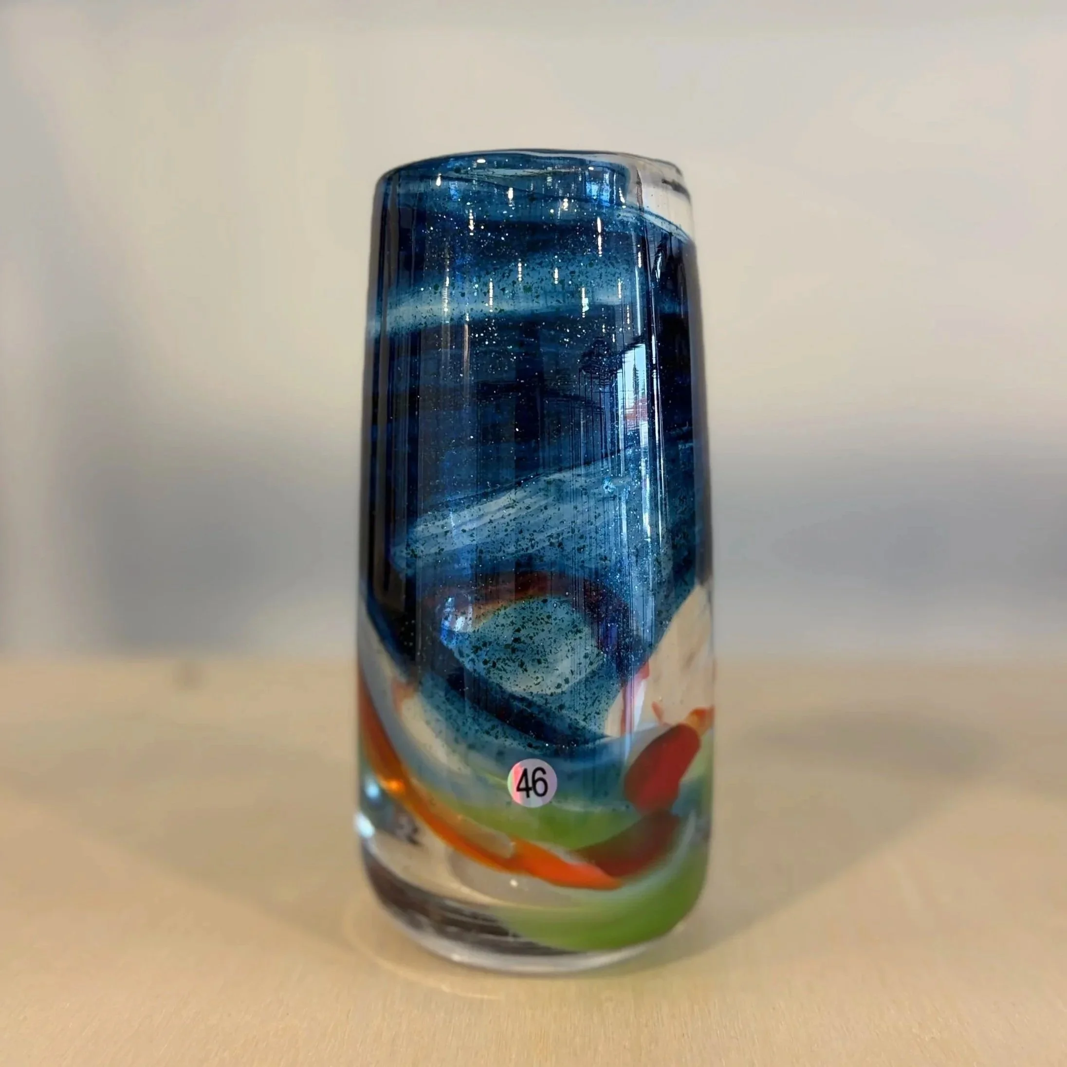 #46 — Orange, Blue, Green Cup