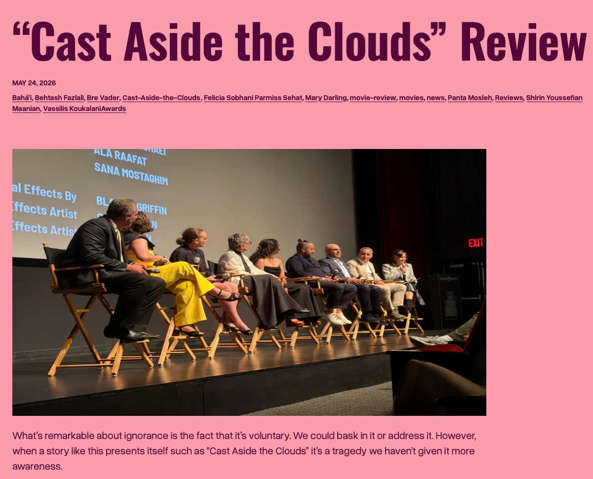 “Cast Aside the Clouds” Review