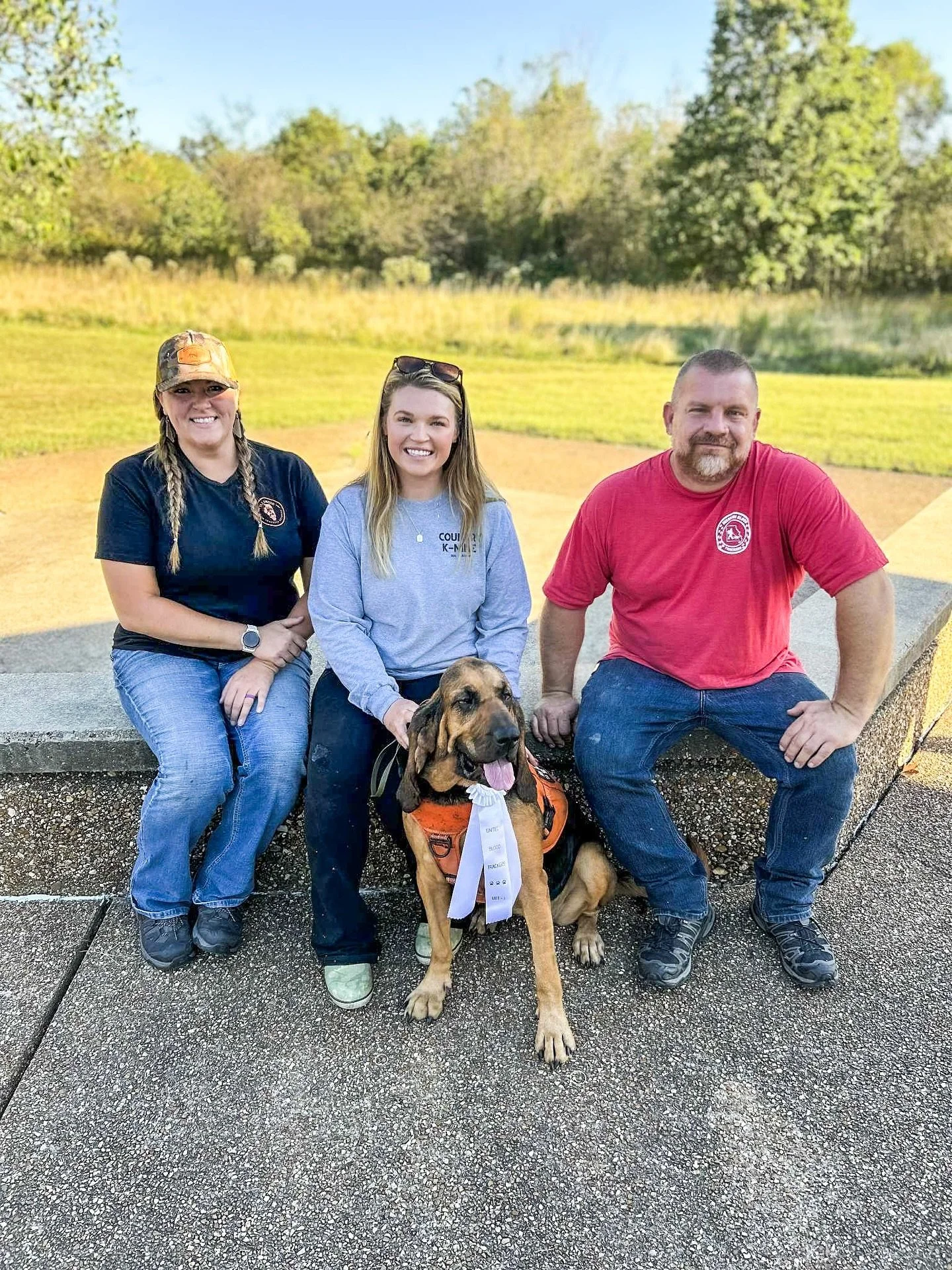 We&rsquo;re proud of our sweet River &mdash; she passed her UBT1 test in recovering wounded game. For those who may not know, this test shows that a dog can track a deer and stay focused until the recovery. It was a 400 - 500 yard scent line thats ag