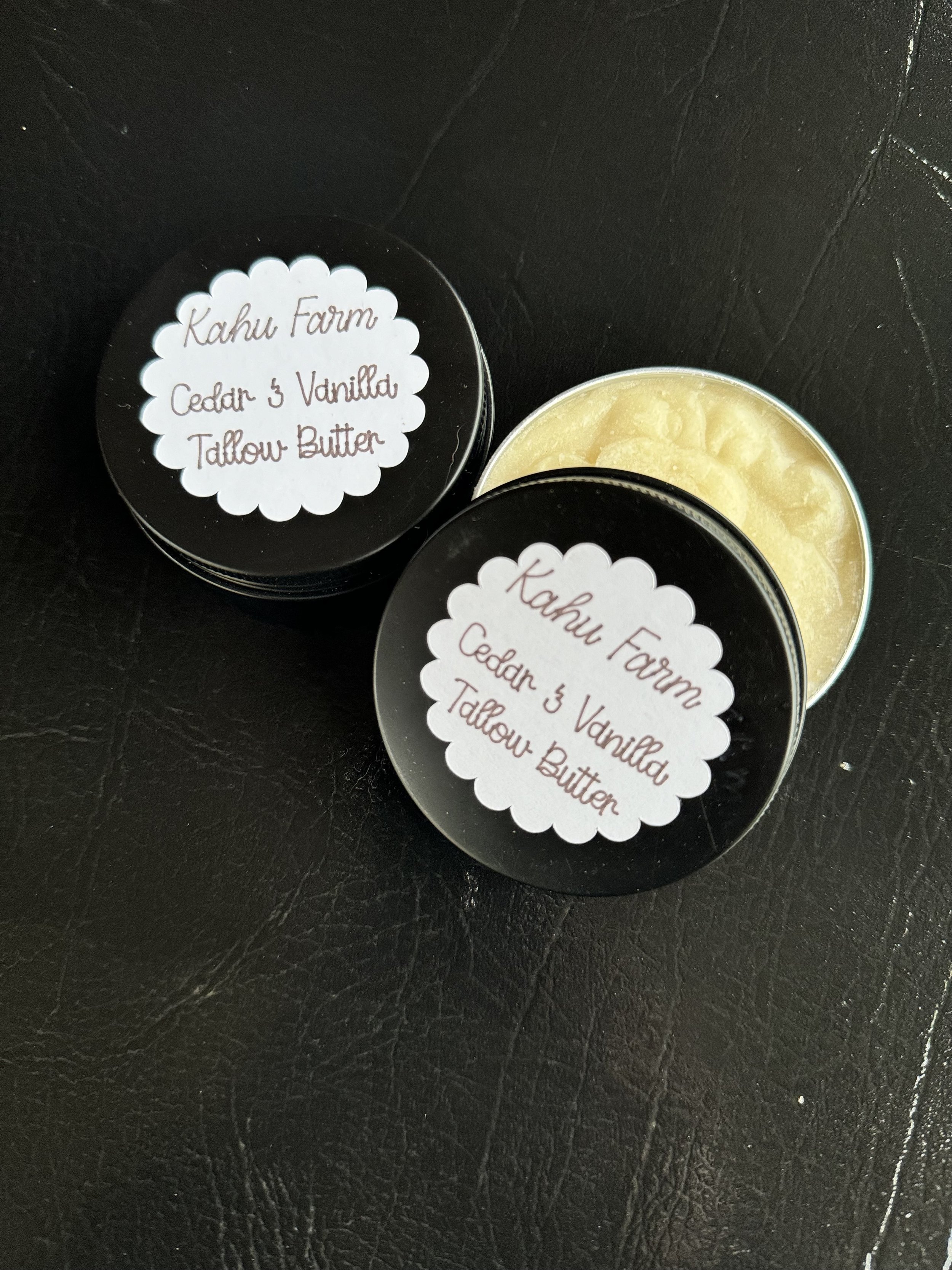 Cedar & Vanilla Tallow Butter